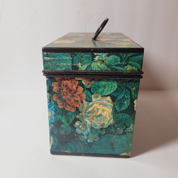 Antique Tabloid First Aid Decoupaged Box Burroughs Wellcome & Co London England - Picture 6 of 11